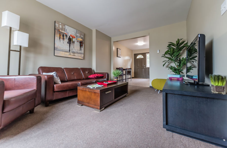 Platt's Lane Townhouse Living Room